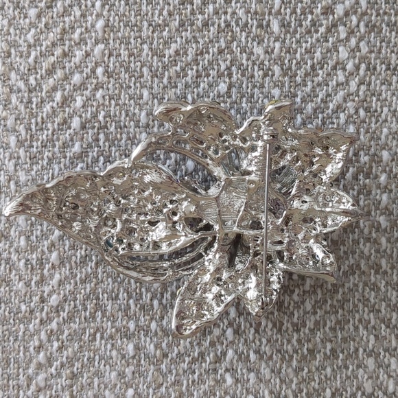 Colorful Bright Gaudy Costume Jewelry Pin Brooch - Picture 2 of 2